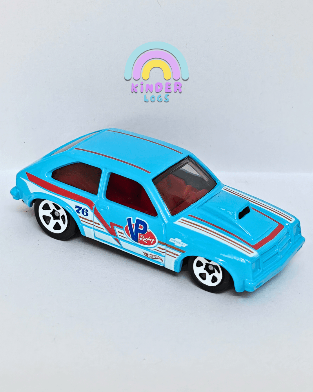 Hot Wheels 1976 Chevrolet Chevette - Blue (Uncarded - New) - Kinder Logs