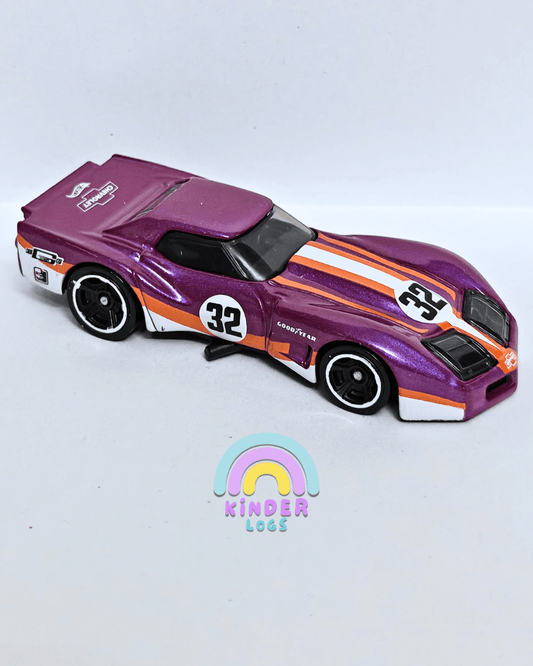Hot Wheels 1976 Greenwood Chevrolet Corvette - Imported (Uncarded - New) - Kinder Logs