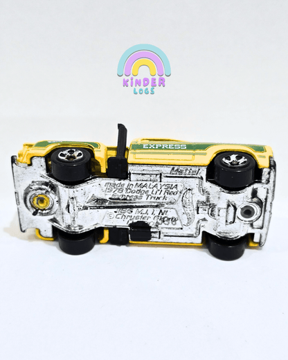 Hot Wheels 1978 Dodge Express Truck - Yellow (Used Car) - Kinder Logs