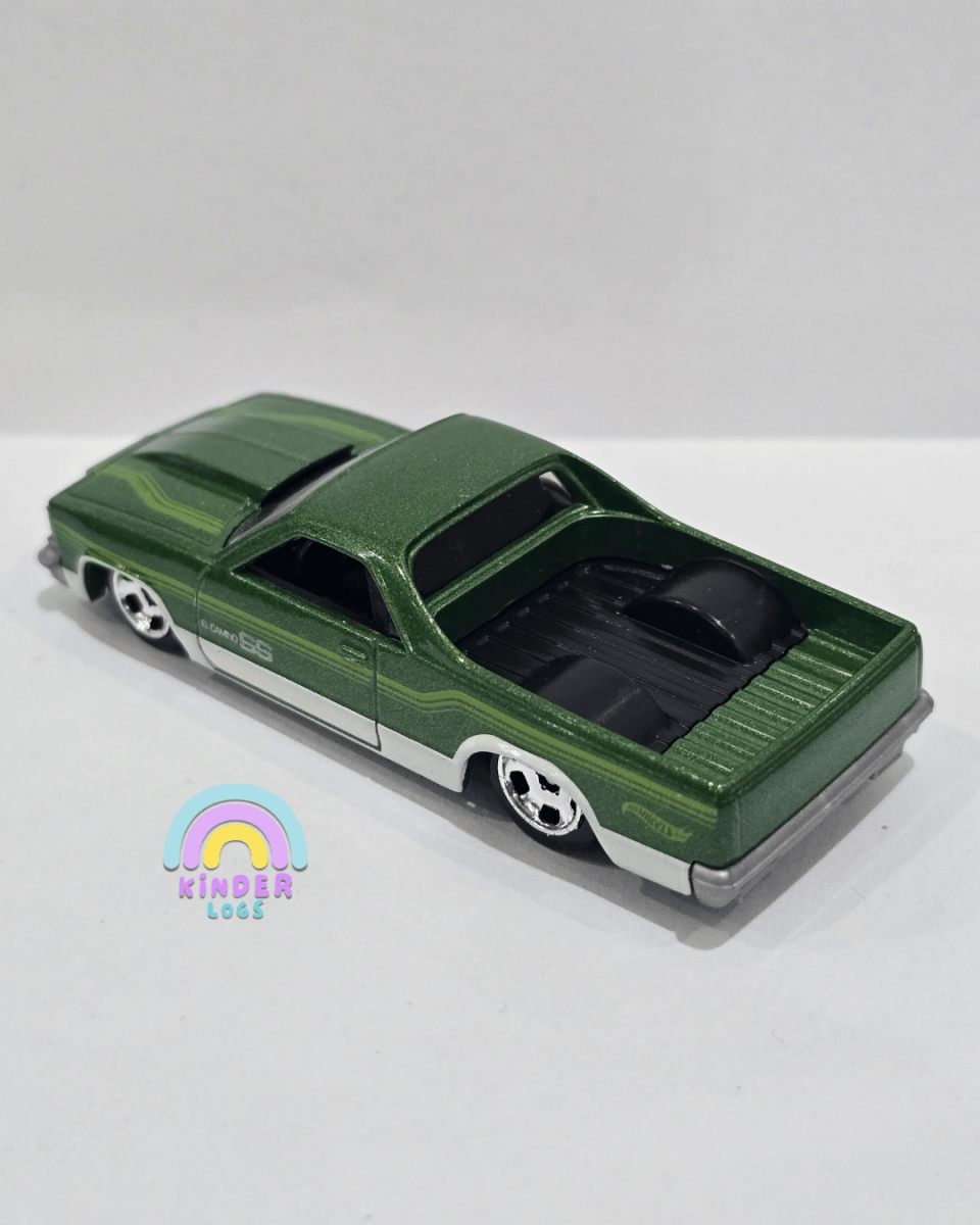 Hot Wheels 1980 Chevrolet El Camino SS - Green (Uncarded) - Kinder Logs