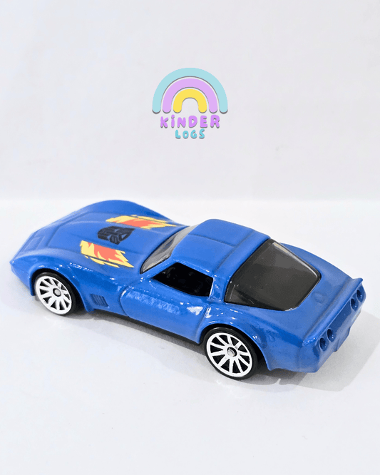 Hot Wheels 1980 Chevy Corvette - Transformers - Color Shifters (Uncarded) - Kinder Logs