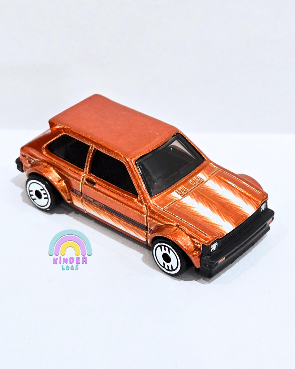 Hot Wheels 1981 Toyota Starlet KP61 - Ultra Hots (Uncarded) - Kinder Logs