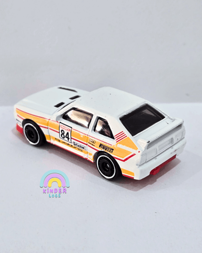 Hot Wheels 1984 Audi Sport Quattro - White (Uncarded) - Kinder Logs