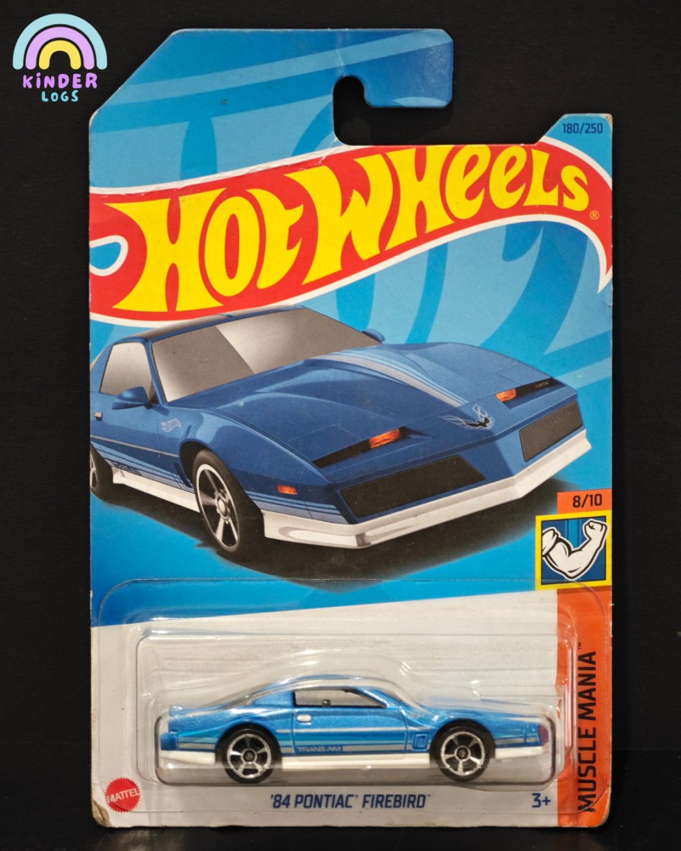 Hot Wheels 1984 Pontiac Firebird - Kinder Logs