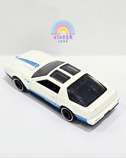 Hot Wheels 1984 Pontiac Firebird - White (Uncarded) - Kinder Logs