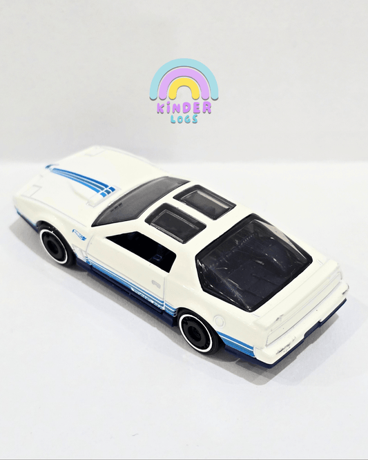 Hot Wheels 1984 Pontiac Firebird - White (Uncarded) - Kinder Logs