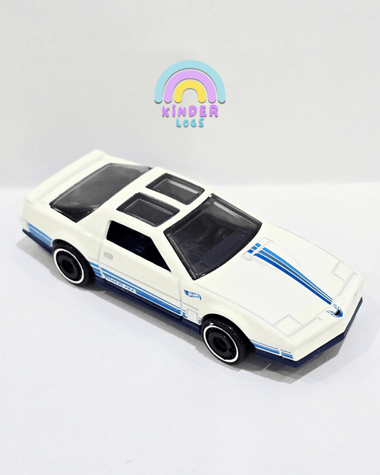 Hot Wheels 1984 Pontiac Firebird - White (Uncarded) - Kinder Logs