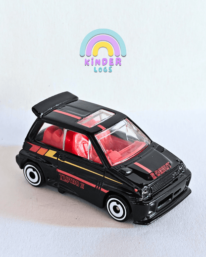 Hot Wheels 1985 Honda City Turbo II (Black) - Kinder Logs