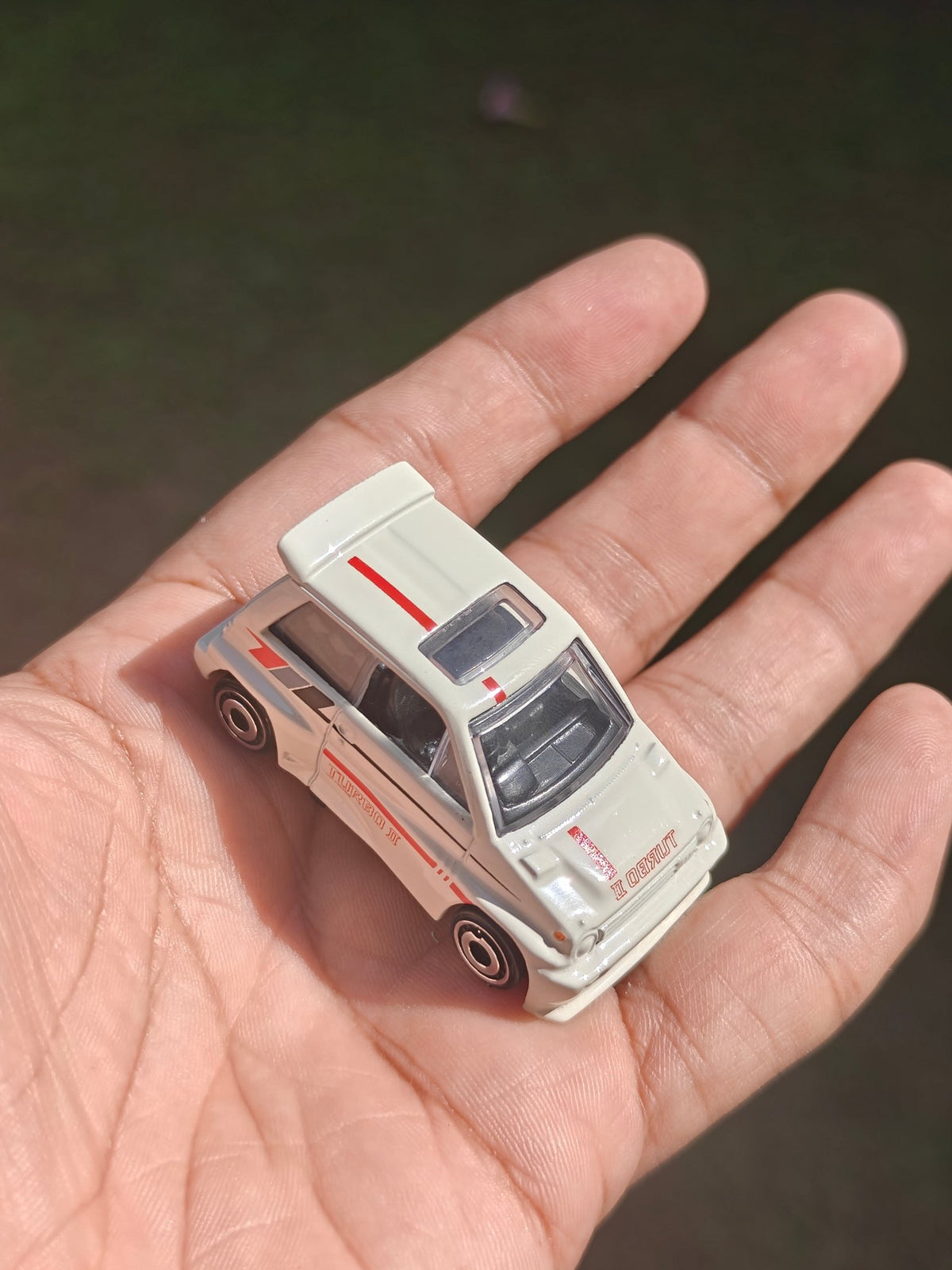 Hot Wheels 1985 Honda City Turbo II - Cream (Uncarded - New) - Kinder Logs