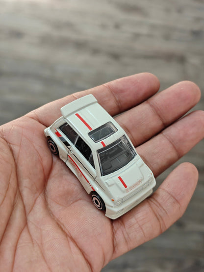 Hot Wheels 1985 Honda City Turbo II - Cream (Uncarded - New) - Kinder Logs