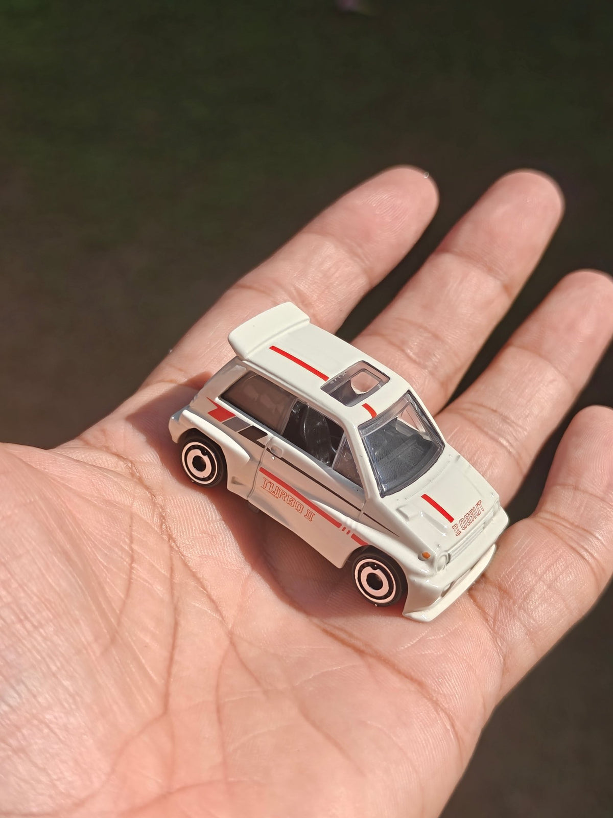 Hot Wheels 1985 Honda City Turbo II - Cream (Uncarded - New) - Kinder Logs