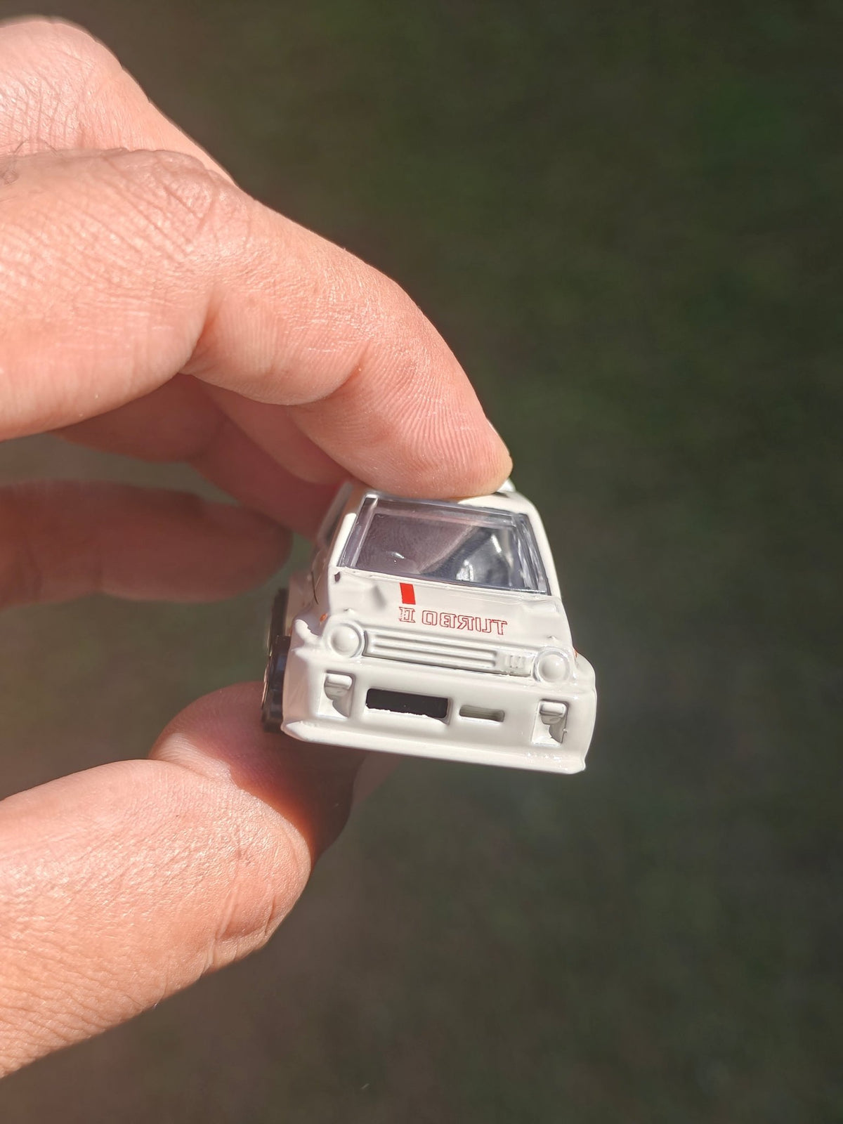 Hot Wheels 1985 Honda City Turbo II - Cream (Uncarded - New) - Kinder Logs