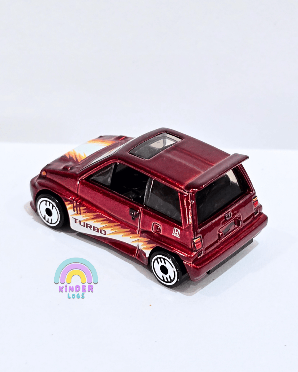 Hot Wheels 1985 Honda City Turbo II - Ultra Hots (Uncarded) - Kinder Logs