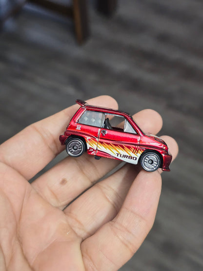 Hot Wheels 1985 Honda City Turbo II - Ultra Hots (Uncarded - New) - Kinder Logs