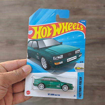 Hot Wheels 1987 Audi Quattro Super Treasure Hunt (STH) [SALE] - Kinder Logs