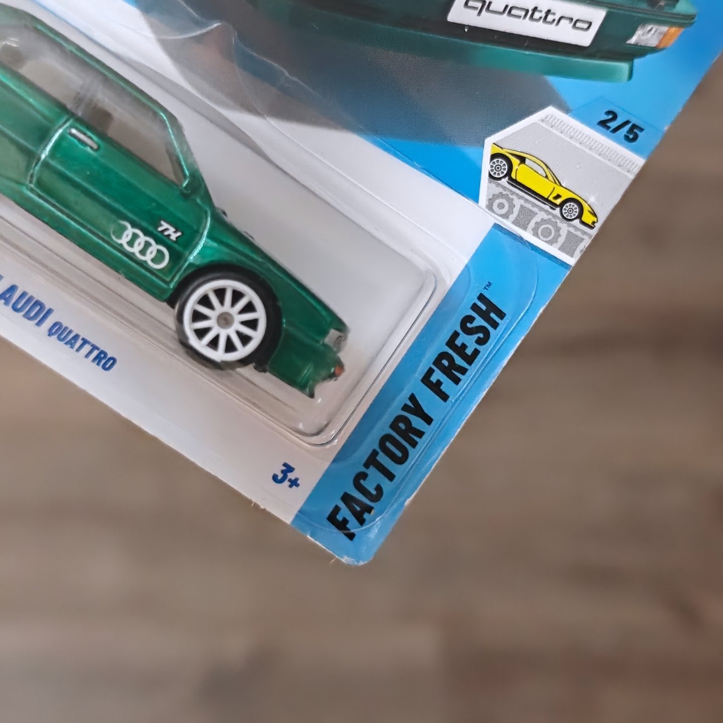 Hot Wheels 1987 Audi Quattro Super Treasure Hunt (STH) [SALE] - Kinder Logs