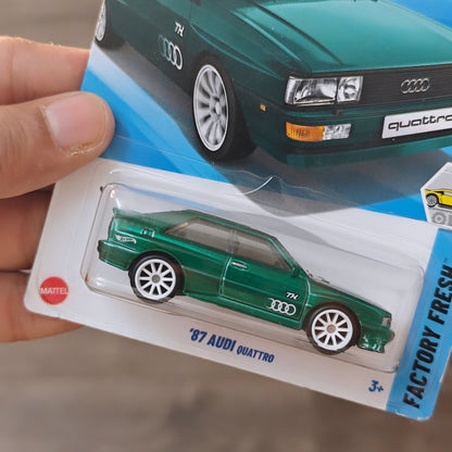 Hot Wheels 1987 Audi Quattro Super Treasure Hunt (STH) [SALE] - Kinder Logs