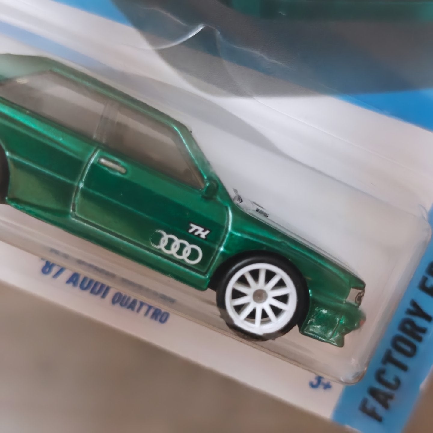 Hot Wheels 1987 Audi Quattro Super Treasure Hunt (STH) [SALE] - Kinder Logs