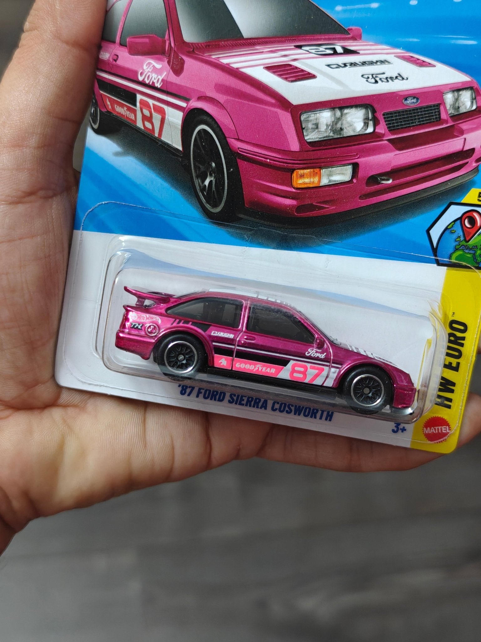 a*7様 Hotwheels STH 87 Ford Sierra Coswor Hot Wheels 1:64 Scale Die-Cast Vehicle 87 Ford Sierra Cosworth