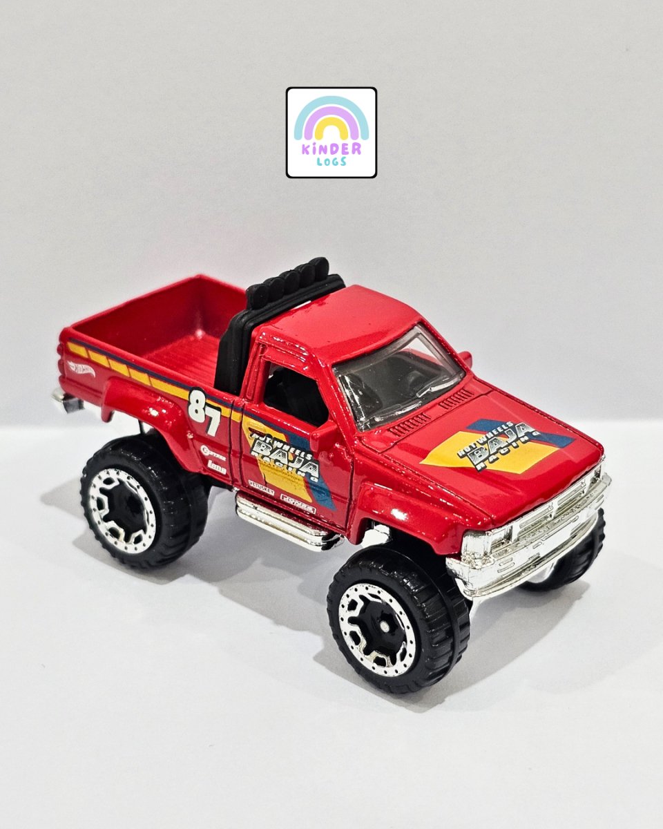 Hot Wheels 1987 Toyota Pickup Truck (Uncarded) - Kinder Logs