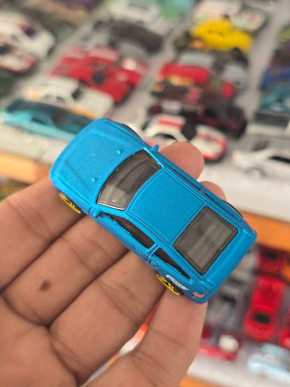 Hot Wheels 1988 Honda CR - X - Blue Color (Uncarded) - Kinder Logs