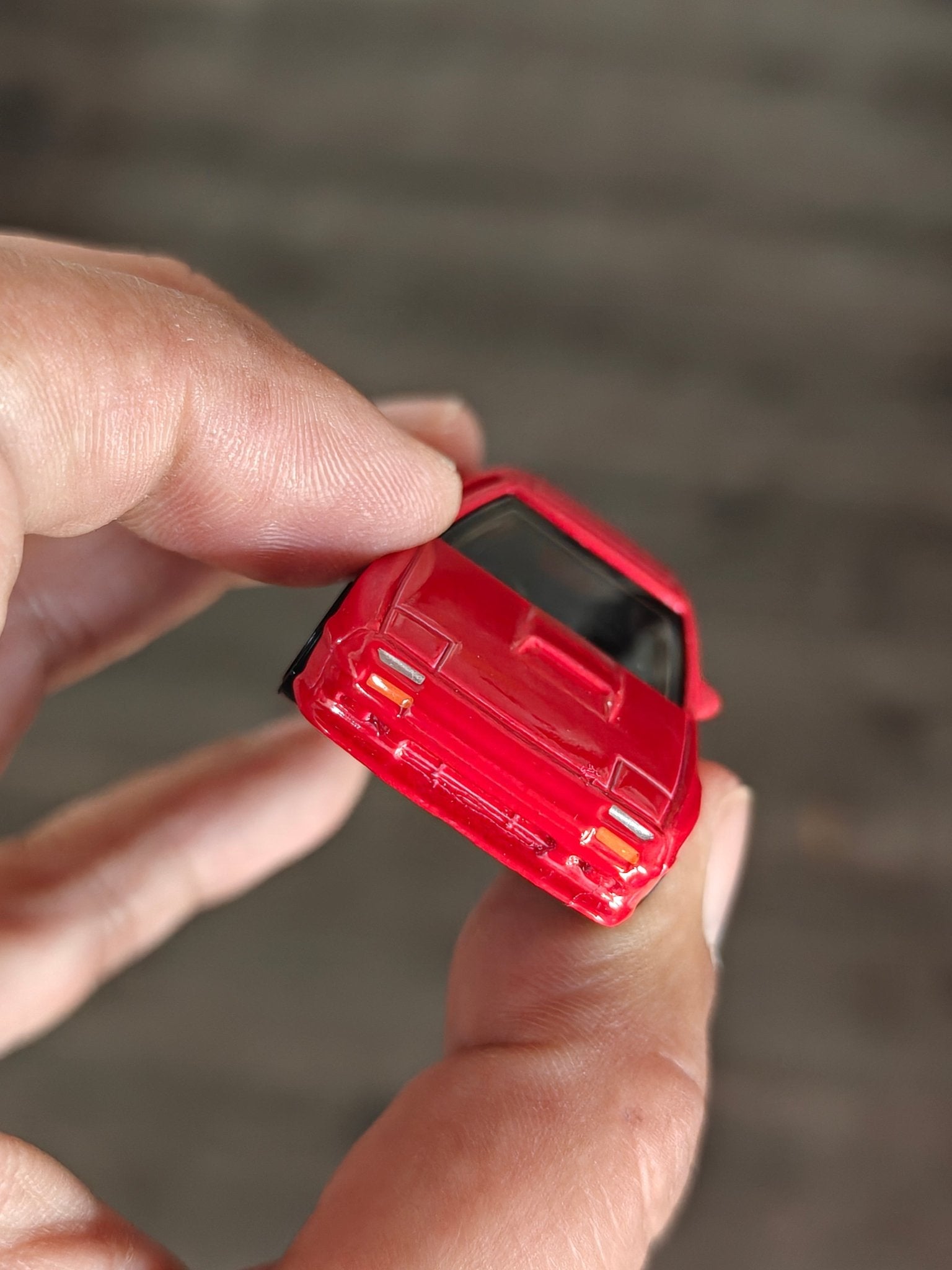 Hot Wheels 1989 Mazda Savanna RX7 (Red) - Kinder Logs