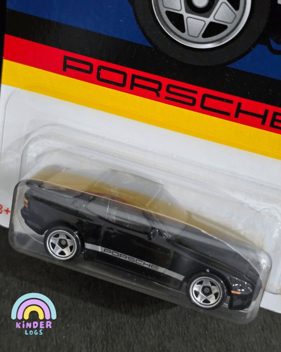 Hot Wheels 1989 Porsche 944 Turbo - Porsche Series (Imported) - Kinder Logs
