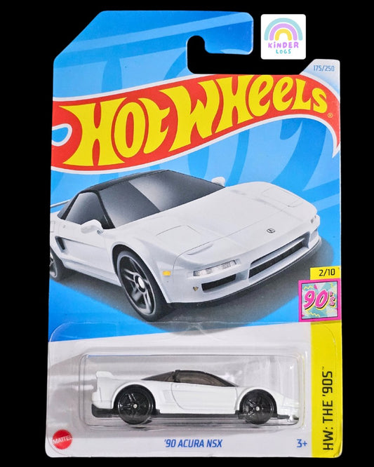 Hot Wheels 1990 Acura NSX (Q Case) - Kinder Logs