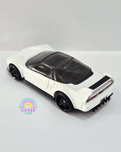 Hot Wheels 1990 Acura NSX - White (Uncarded) - Kinder Logs