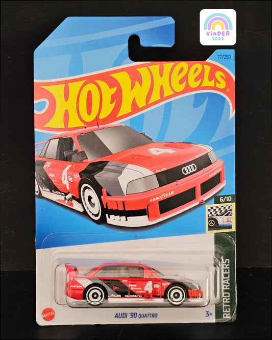 Hot Wheels 1990 Audi Quattro (Retro Racers) - Kinder Logs