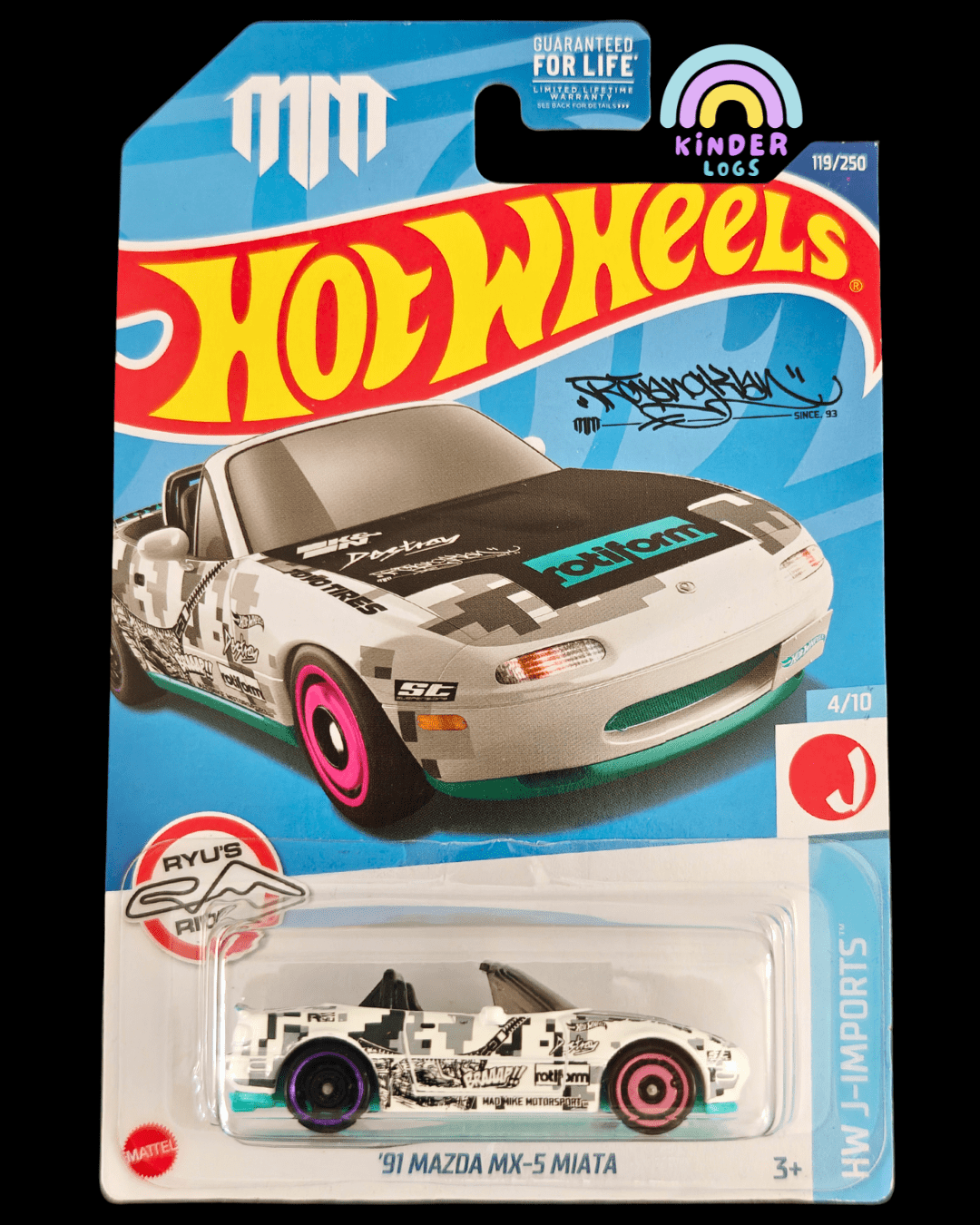 Hot Wheels Ryus Rides