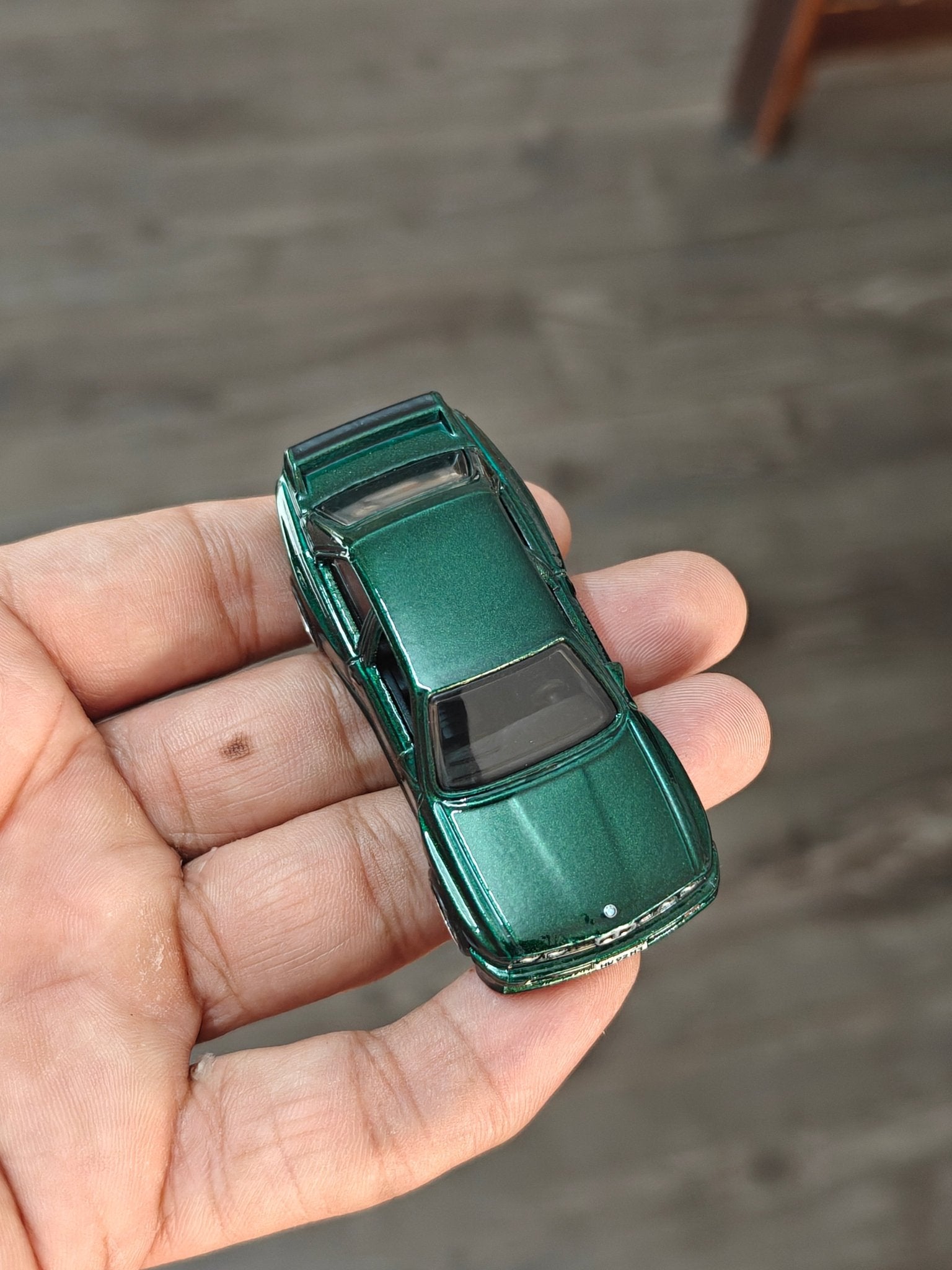 Hot Wheels 1992 BMW M3 - Green (Uncarded - New) - Kinder Logs