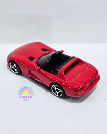 Hot Wheels 1992 Dodge Viper RT/10 - Red (Uncarded) - Kinder Logs