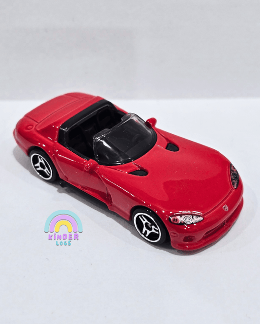 Hot Wheels 1992 Dodge Viper RT/10 - Red (Uncarded) - Kinder Logs