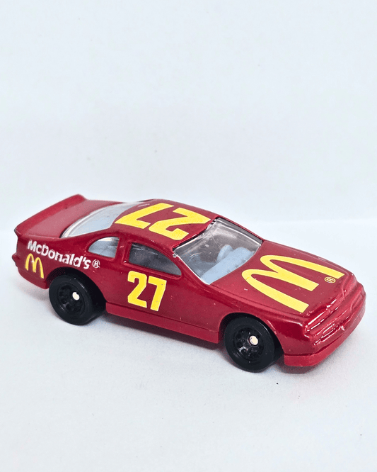 Hot Wheels 1993 McDonald's 27 NASCAR Race Car (Pre - Owned Car) - Kinder Logs