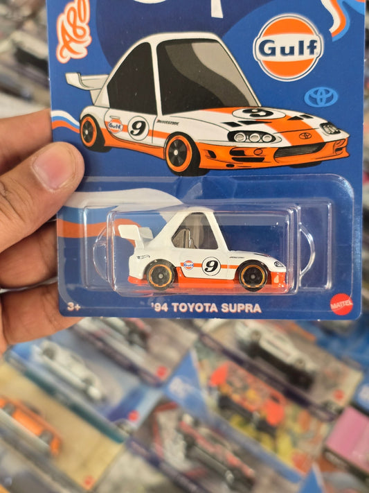 Hot Wheels 1994 Toyota Supra Gulf Edition (Imported) - Kinder Logs