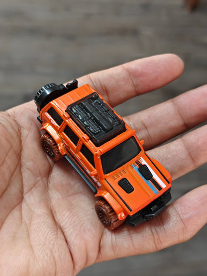 Hot Wheels 1995 Jeep Cherokee - Orange (Uncarded) - Kinder Logs