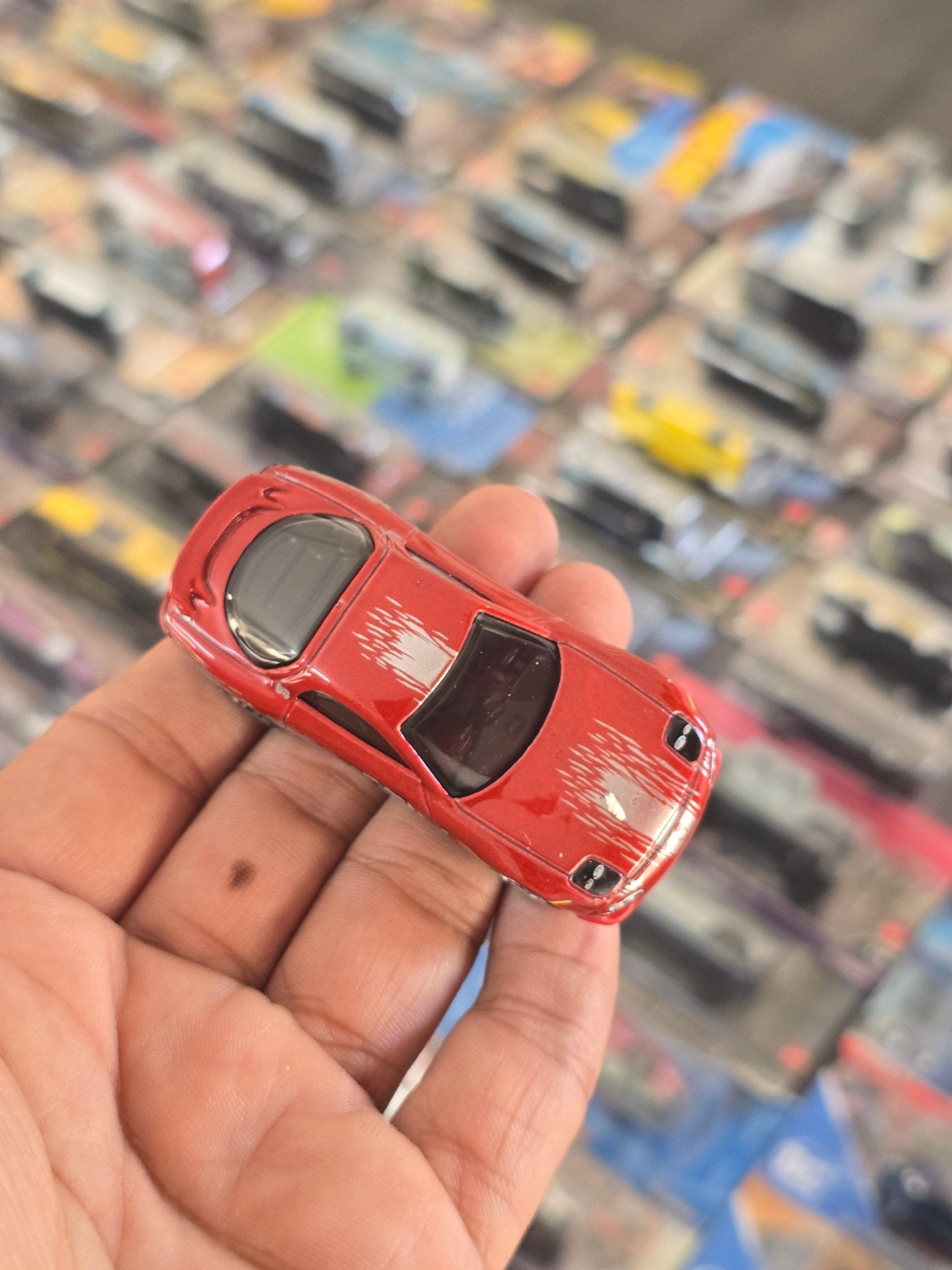 Hot Wheels 1995 Mazda RX - 7 - Fast And Furious (Uncarded) - Kinder Logs