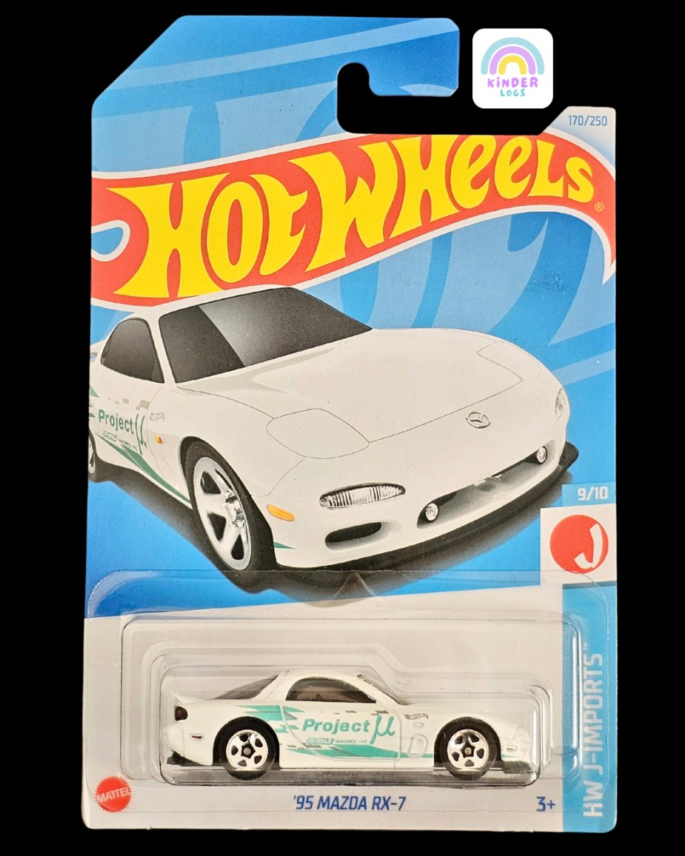 Hot Wheels 1995 Mazda RX - 7 (J Case) - Kinder Logs