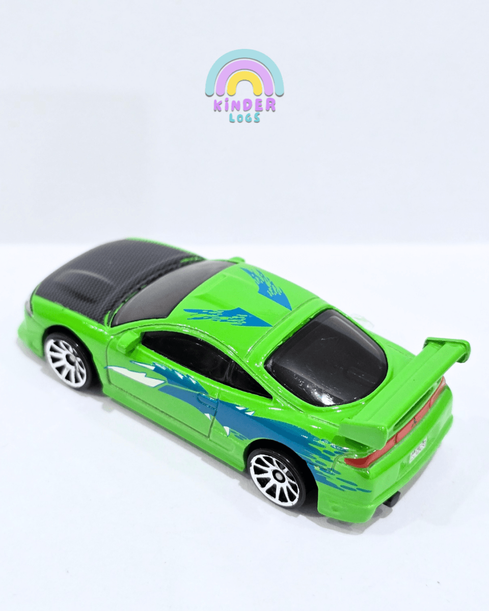 Hot Wheels 1995 Mitsubishi Eclipse - Fast & Furious (Uncarded) - Kinder Logs