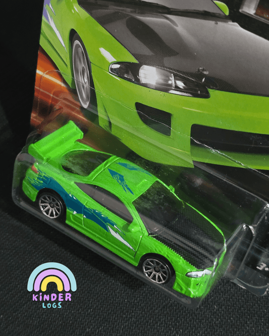 Hot Wheels 1995 Mitsubishi Eclipse - The Fast And The Furious - Kinder Logs