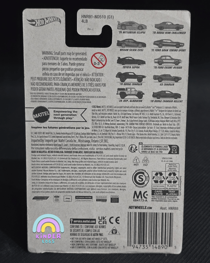 Hot Wheels 1995 Mitsubishi Eclipse - The Fast And The Furious - Kinder Logs