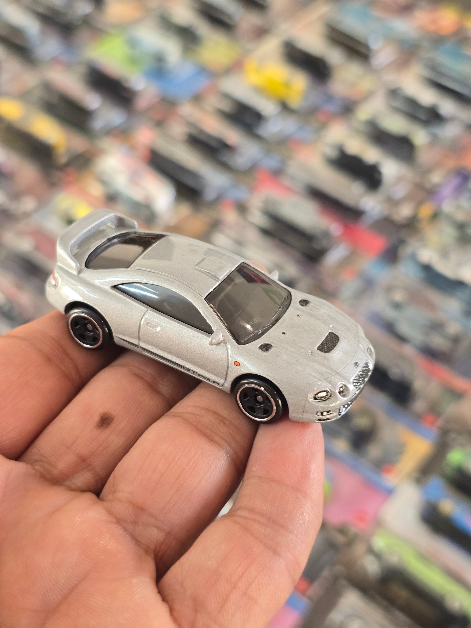 Hot Wheels 1995 Toyota Celica GT - FOUR (Uncarded) - Kinder Logs