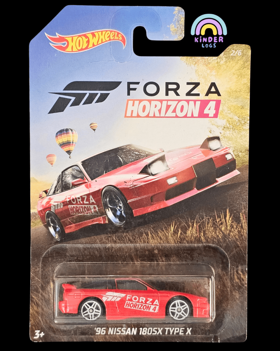 Hot Wheels 1996 Nissan 180SX Type X - Forza Horizon 4 - Kinder Logs