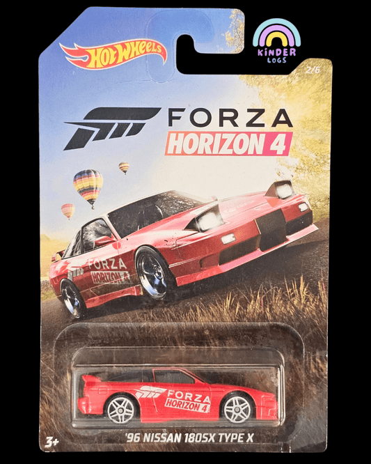 Hot Wheels 1996 Nissan 180SX Type X - Forza Horizon 4 - Kinder Logs
