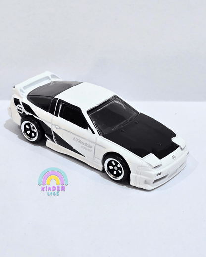 Hot Wheels 1996 Nissan 180SX Type X - White (Uncarded) - Kinder Logs