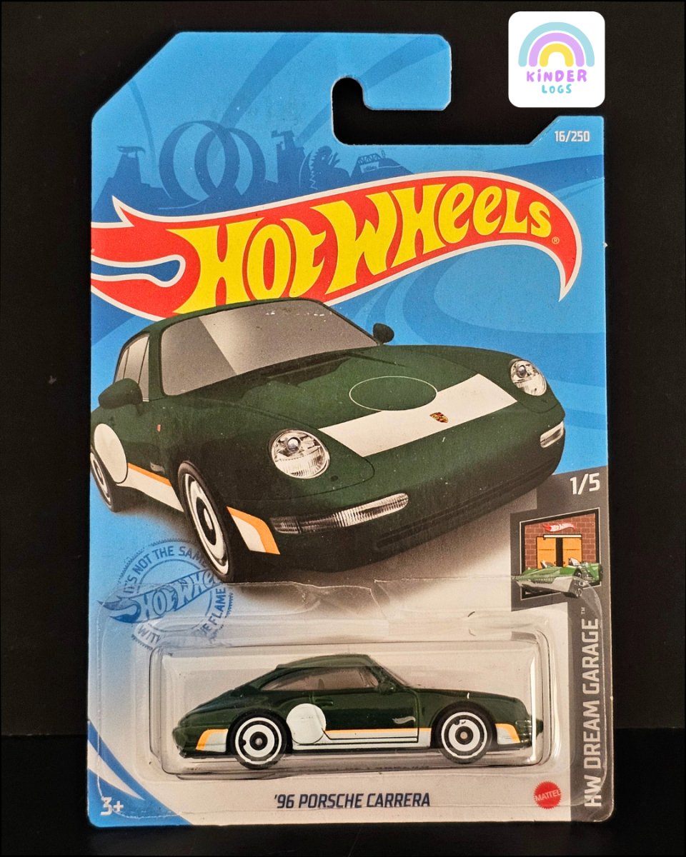 Hot Wheels 1996 Porsche Carrera - Dream Garage - Kinder Logs