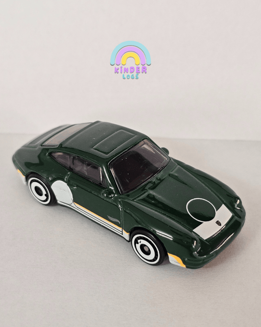 Hot Wheels 1996 Porsche Carrera - Green (Uncarded) - Kinder Logs