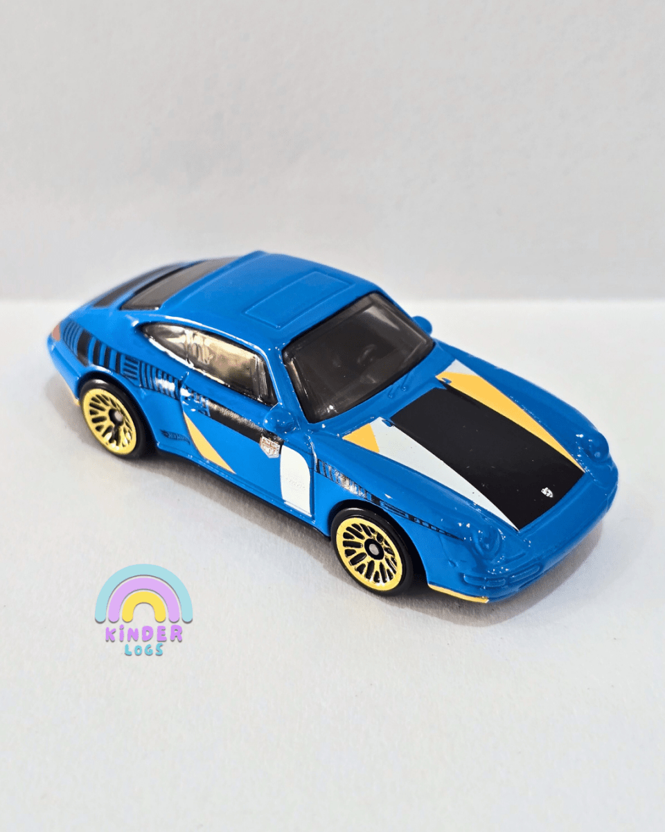 Hot Wheels 1996 Porsche Carrera Magnus Walker (Uncarded) - Kinder Logs