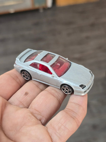 Hot Wheels 1998 Honda Prelude - Grey (Uncarded - New) - Kinder Logs
